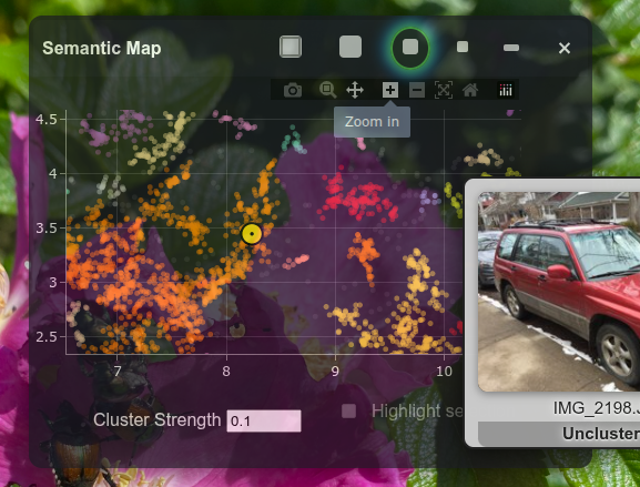 Semantic Map Nav Controls
